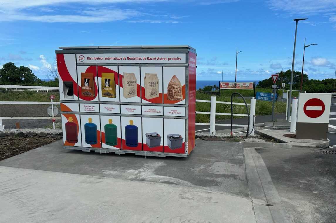 Machine We’Gaz Light pour la distribution de gaz et de produits divers
